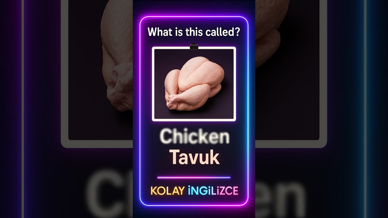 Yemekler İngilizce Nasıl Söylenir? Quiz ile Öğren!