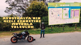 Avustralya Brisbane’den Sihirli Dağlara- Australia Motorcycle Adventure Glass House Mountains Maleny