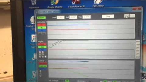 Storm32 Gimbal imu Test 2 imu 2 aus