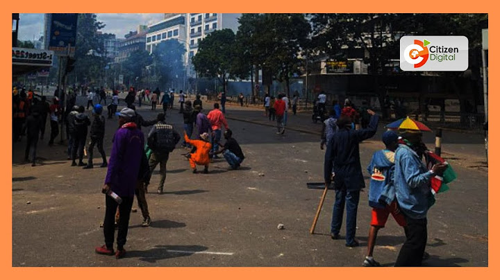 Maswali yaendelea kuibuka kuhusu makundi hayo ya watu walioingilia maandamano jijini Nairobi