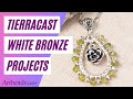 Simple Wire Wrapping with TierraCast White Bronze