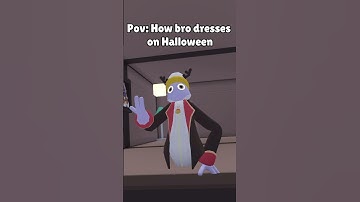 How Bro Dresses on Halloween #yeeps #virtualrealitygame #vr #vrgame #skit