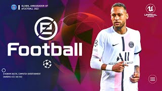 eFootball PES 2022 Mod Patch for PES 2021 Mobile V5.6.0 Android New Graphics Patch