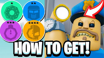 How to get  ALL 4 BADGES in BARRY