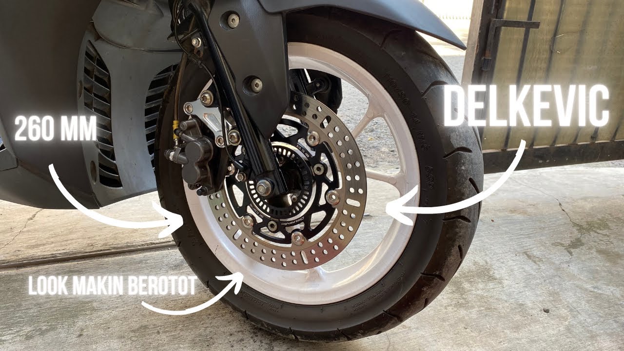 PASANG DISC BRAKE 260MM!!! | Yamaha All New Aerox 155