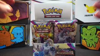 Pokémon Paldea Evolved ASMR opening Booster Box part 2/6 #asmr #pokemon #unboxing