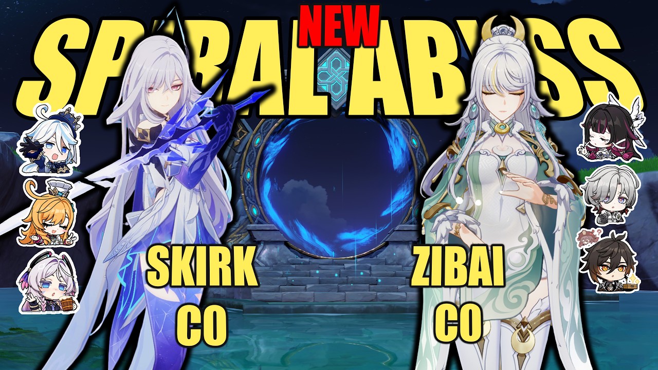 Skirk & Zibai VS 6.3/4 Spiral Abyss - Genshin Impact