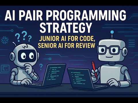 AI Pair Programming Strategy: Junior AI for Code, Senior AI for Review