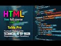 HTML class : 05 || Full course || Technical AT || Website design