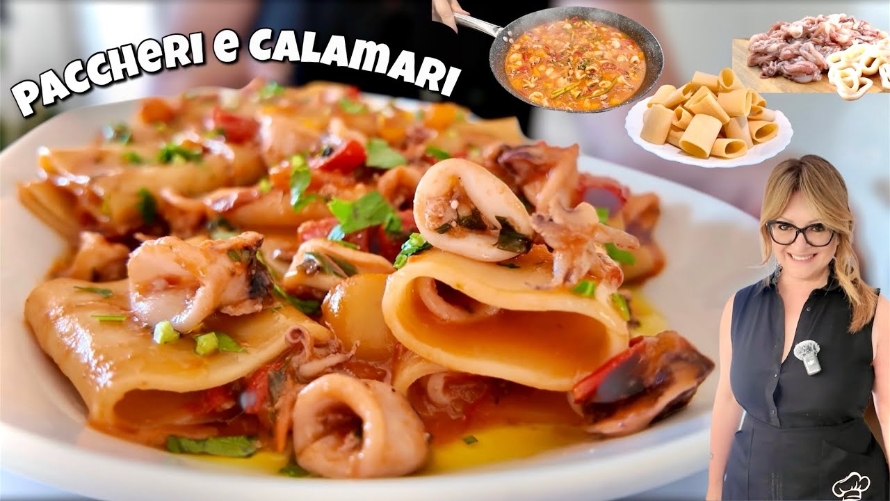 ПАККЕРИ И КАЛЬМАРЫ — быстрое и простое первое блюдо. Все к столу!