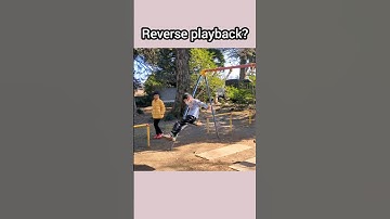 Reverse playback? 〈11 sec video〉 #shorts