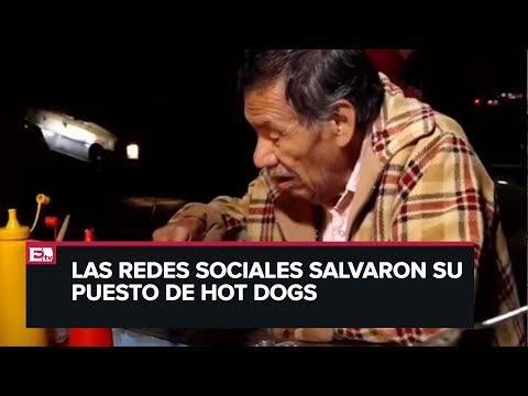 Don Abel, el abuelito vendedor de hot dogs que se hizo viral