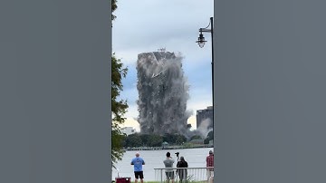 Watch This Massive Building Get Demolished in Seconds!