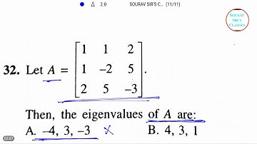 UGC CSIR NET 2017 Q-32 MATHEMATICAL SCIENCE 5 YEAR SOLVE,COMPLETE SOLUTION,ONLINE LECTURES