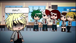 Deku ignoring Bakugou for 24hrs... (BkDk) | BakuDeku | BNHA | MHA | Gacha Club Skit | HinaGach