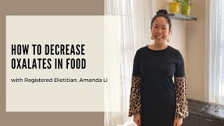 Should we be worried about oxalates in food? Registered Dietitian, Amanda breaks down the science.