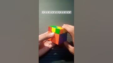 Easiest OLL Algorithms Part 20 • OLL 3 | #rubik #rubikscube #cfop #speedcubing #oll #shorts