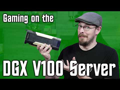 Thumbnail for EIGHT GPUs in a Cloud Gaming Server - Nvidia DGX V100