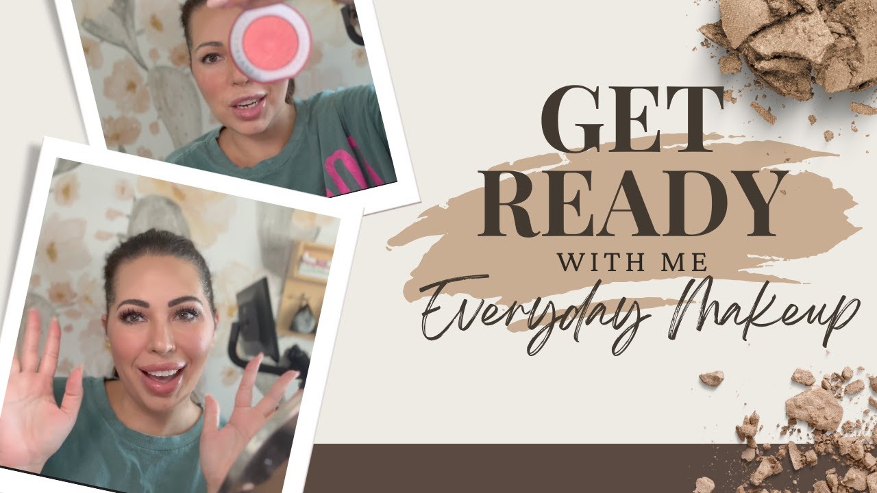Get Ready With Me | Everyday Makeup | Mom of 2 - YouTube