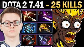 Shadow Fiend Dota 2 7.41 with Pike and Silveredge - Dota 2 Gameplay