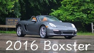 Porsche 981 Boxster 2016 model review and drive