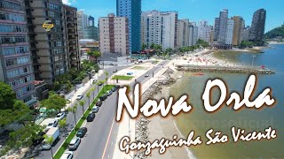 OBRAS PRAIA DO GONZAGUINHA SÃO VICENTE SP REQUALIFICA E TRANSFORMA TOTALMENTE A ORLA DA PRAIA