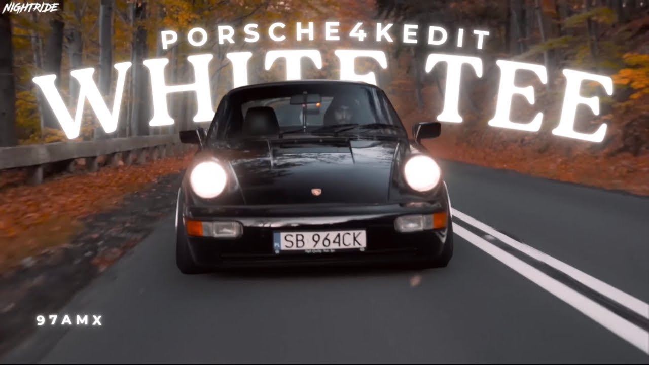 White Tee - Porsche Edit 4k