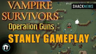 Vampire Survivors: Operation Guns DLC - Stanley Gameplay