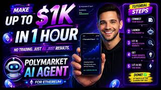 ⚡I Made $1K in 1 Hour with AI (Claude Bot + Polymarket) – Earn Ethereum with AI Bot | GUIDE | 2026 ⚡