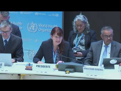 LIVE Opening of 152nd WHO Executive Board meeting
