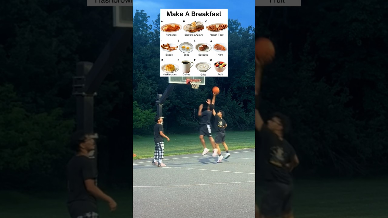 Pick your breakfast 🥞 