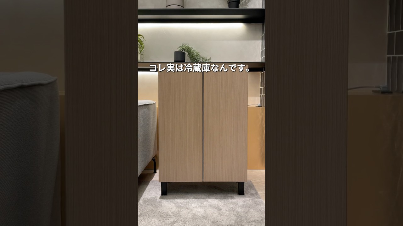 まるで家具のような冷蔵庫「LOOC (ルーク）」✨