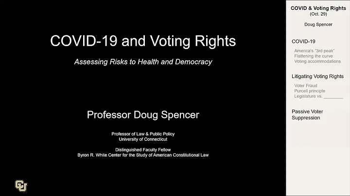 The Impact of COVID-19 on Voting Rights