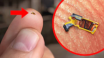 World’s Smallest Nerf Gun Shoots an Ant
