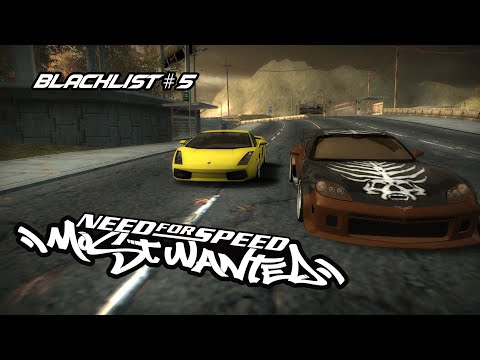 GALLARDO VS CORVETTE BLACKLIST 5 Need For Speed Most Wanted 11 Gameplay No Commentary 