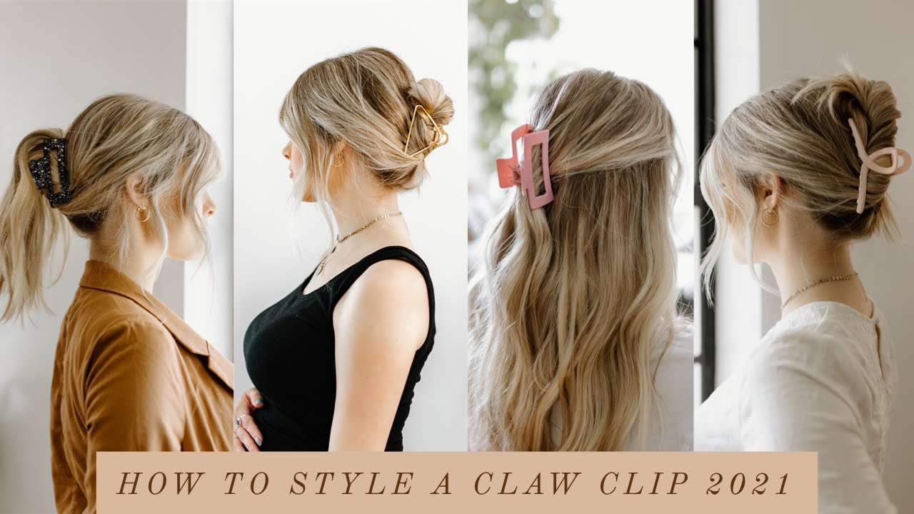 How To Style a Claw Clip 2021 - thptnganamst.edu.vn