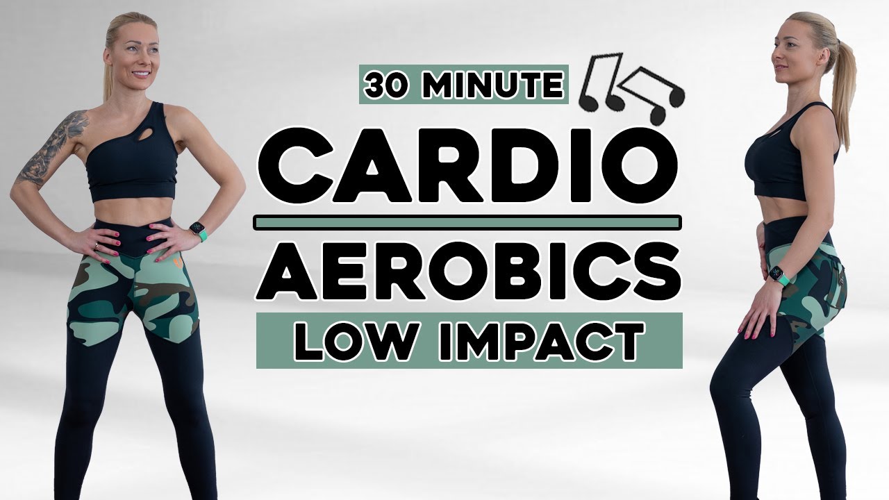 🎶30 MIN CARDIO AEROBICS WORKOUT🎶 To The Beat 🎶 | Low Impact No Squats ...