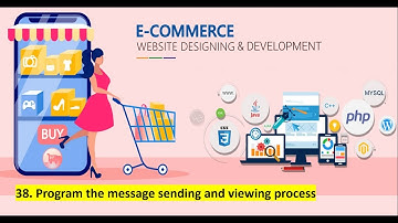 38. Program the message sending and viewing process