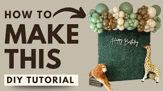 How To Make A Balloon Backdrop For Your Event | DIY Step-by Step Tutorial