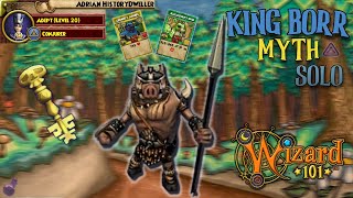 Wizard101 Solo KING BORR Key Boss Level 20 (Full Game Crownless Solo Challenge) screenshot 3