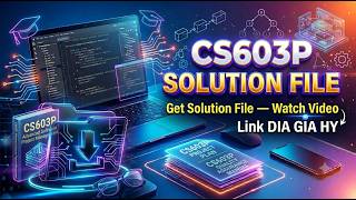 CS603P ASSIGNMENT NO 2 SPRING 2026 Solution File Available | Download Link in Video | Complete Guide