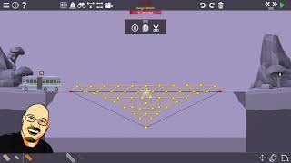 Poly Bridge 2: Level 3-07 Support Cable- A mathematician builds a cheap bridge