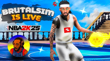 NBA 2K25 CHILL VIBES RUNNING WITH SUBS x2 REP REC with 6