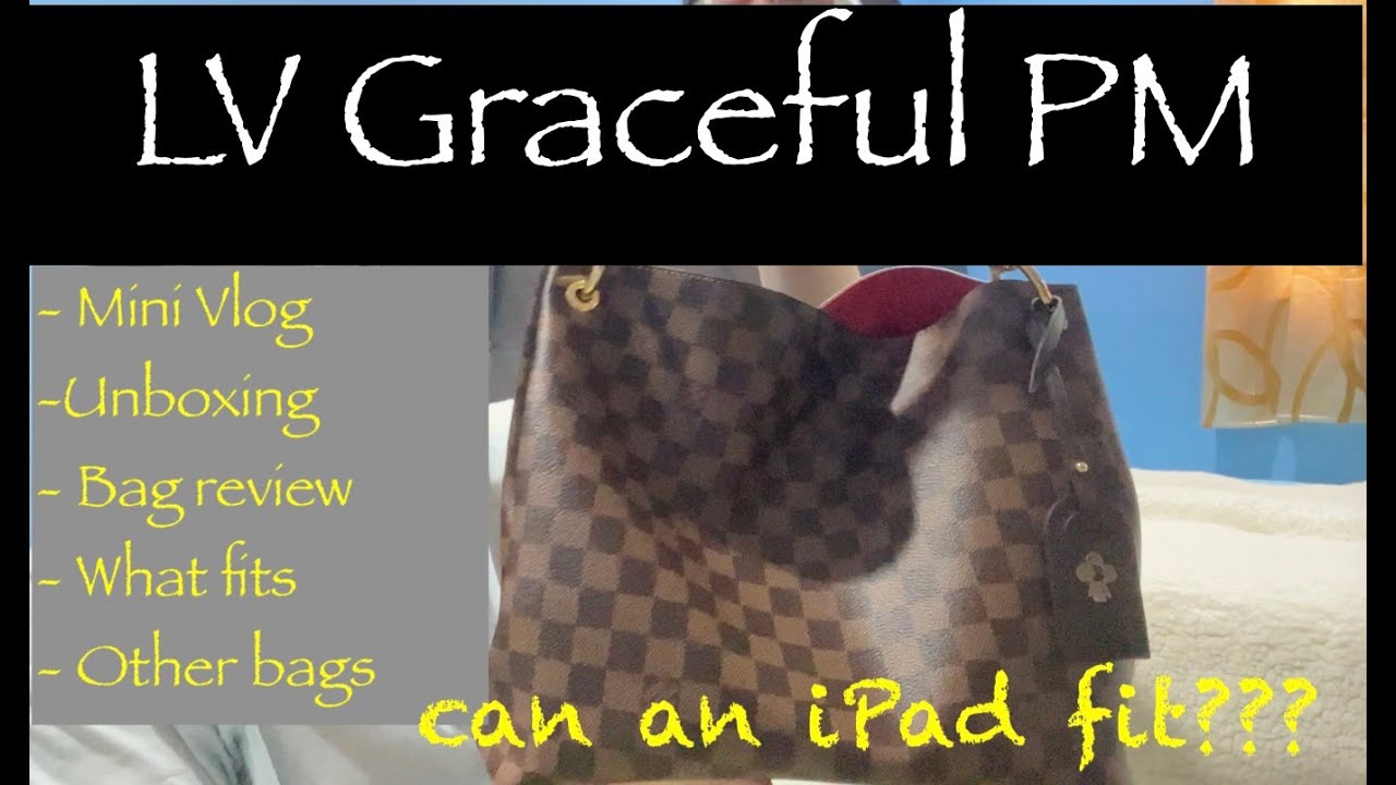 Graceful PM 👜 | Louis Vuitton | Unboxing, What Fits & Bag Comparison 🥰 | One of LV's Affordable Bags