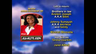 Julia Arlette Joseph long
