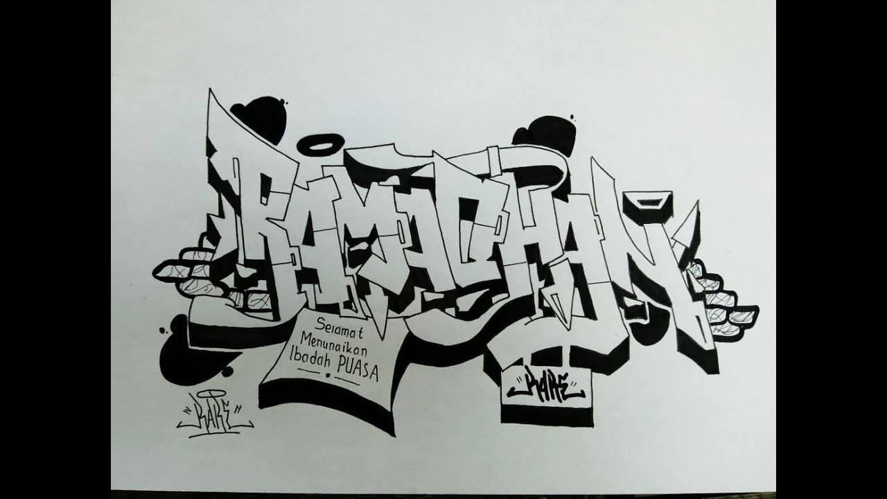 Download 64+ Gambar Grafiti Ramadhan  Gratis