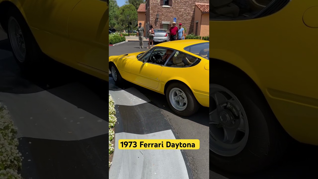 1973 Ferrari Daytona, 1,406 produced.