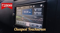 Cheapest ₹2800 Bluetooth Touchscreen Stereo For any Car from Kashmiri Gate Car Market Delhi 