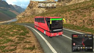 euro truck simulator 2 mersedes benz 0403 ile hakariye yolculuq