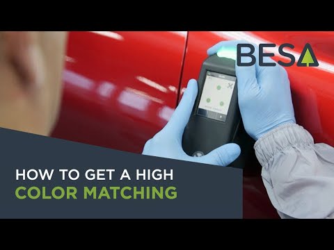 How To Get A High Color Matching In Automotive Paint